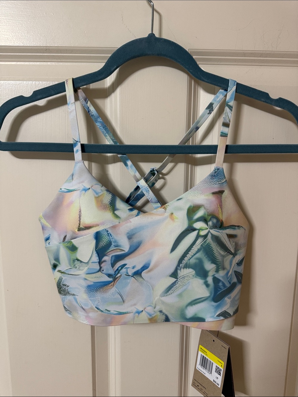 Nike Indy Pastel Artist Collection Sports Bra by Susan Fang